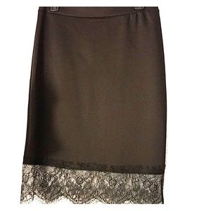 Black business skirt